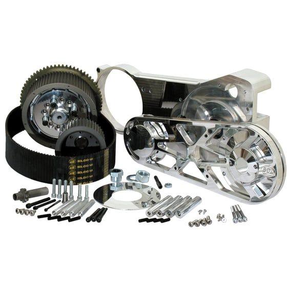BDL, 3" outboard Street-Drive belt drive kit. Oil filter