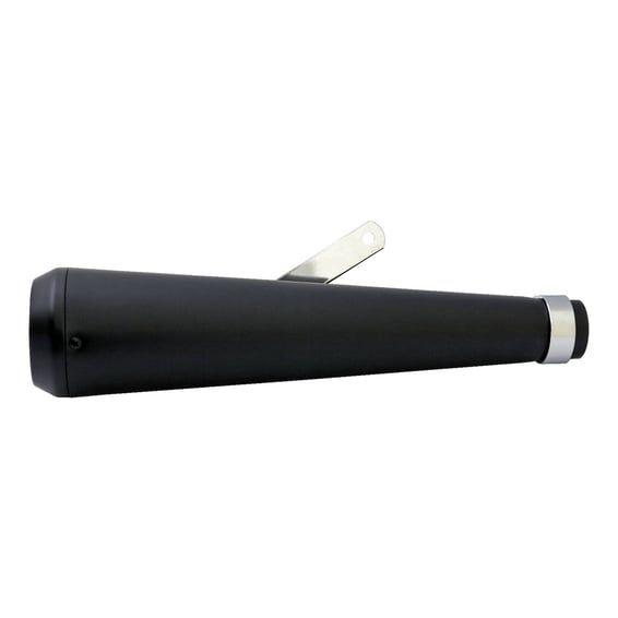 Megaphone universal muffler 16.5" long black with TE tip