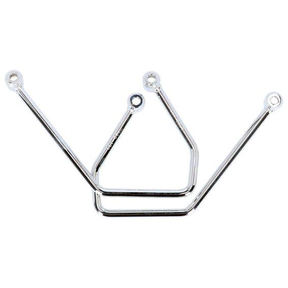 saddlebag support kit. Chrome