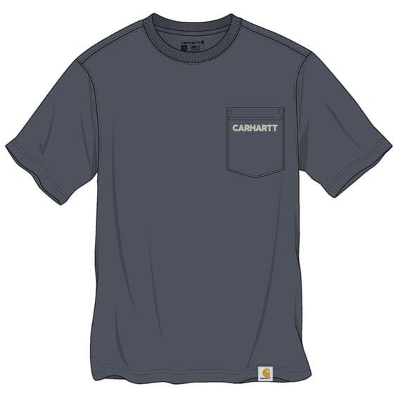 Irvine Relaxed Grill t-shirt bluestone