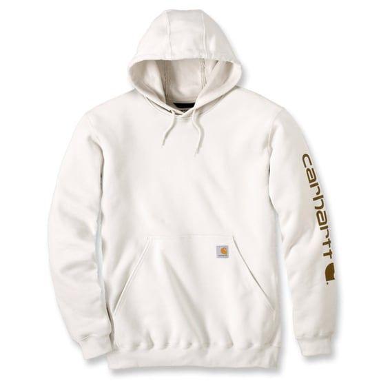 Sleeve Logo hoodie malt