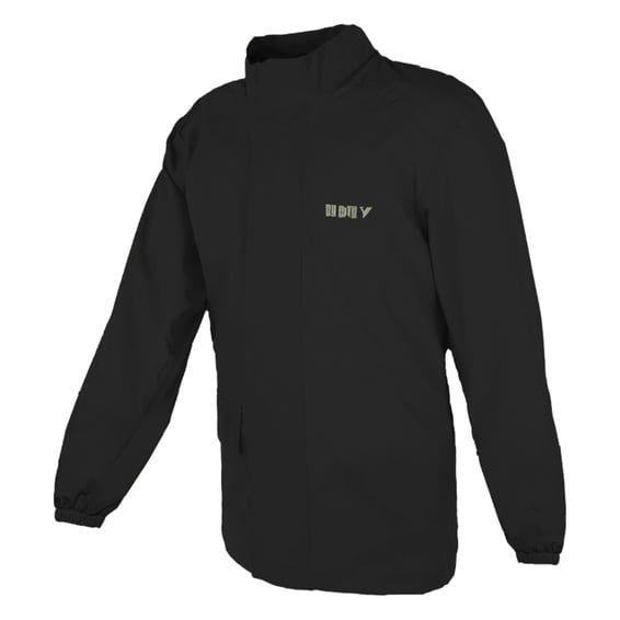 Raincoat jacket mini black