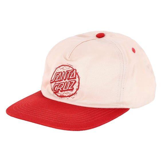 Stamped Opus snapback cap off whithe/ketchup