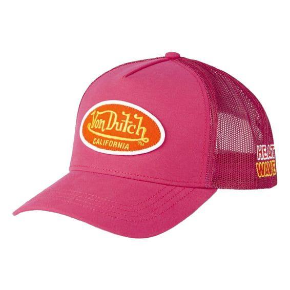 Trucker mesh cap pink