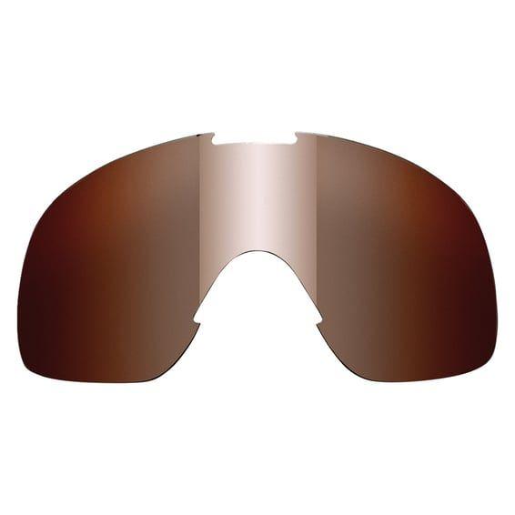 Overland goggle lens chrome mirror brown