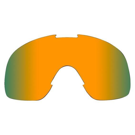 Overland goggle lens lime mirror brown