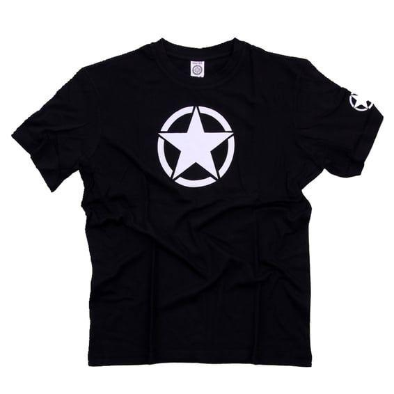 Star t-shirt black