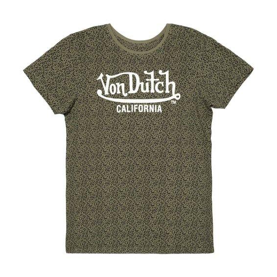 Leopard female t-shirt green