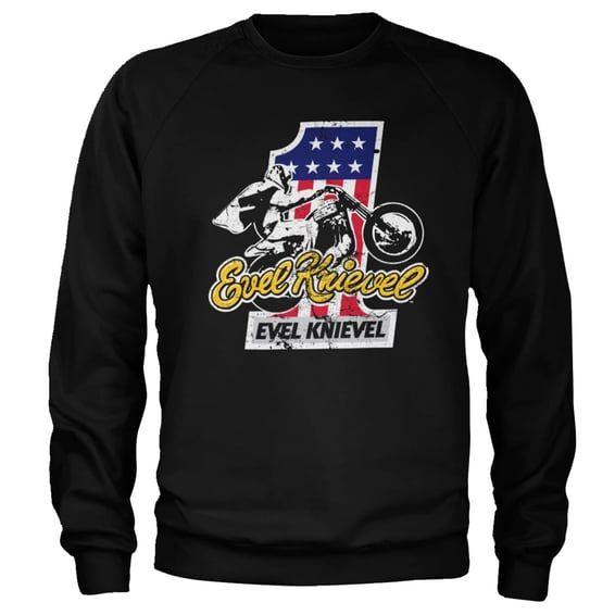 No. 1 sweatshirt black