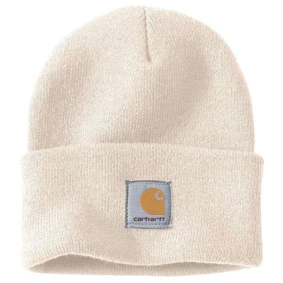 Watch hat beanie winter white