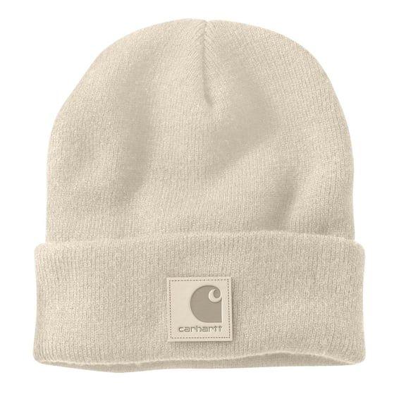 Knit beanie oat milk