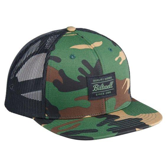 Woodland trucker cap camo