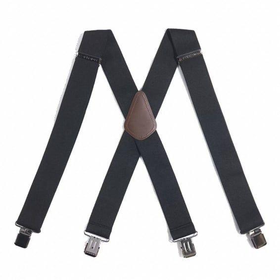 Rugged Flex Elastic Suspenders black