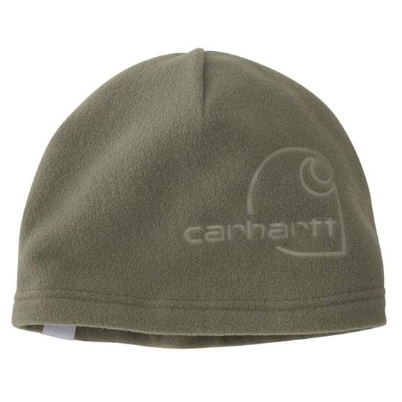 Fleece Debossed hat dusty olive