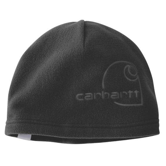 Fleece Debossed hat black