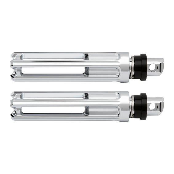 10-gauge footpegs chrome