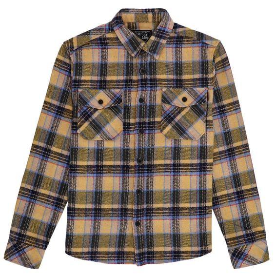 13 1/2 Steel flannel yellow