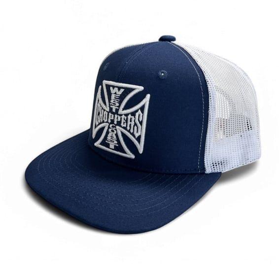 WCC OG Cross Flatbill cap navy/white