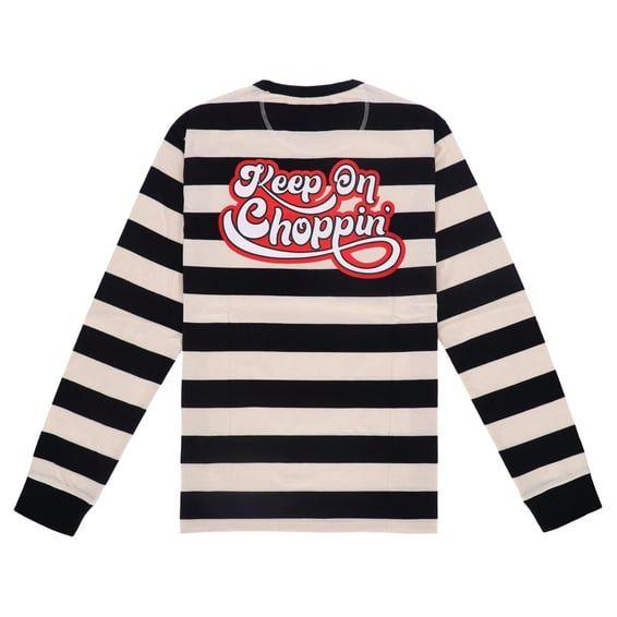 13 1/2 KOC long sleeve black/white