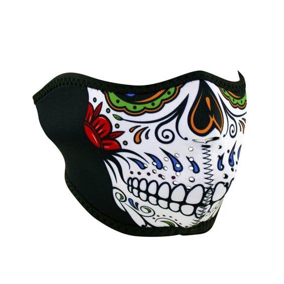 ZANheadgear Half Mask neoprene muerte skull