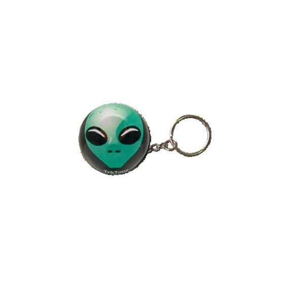 Triktopz Alien key chain green