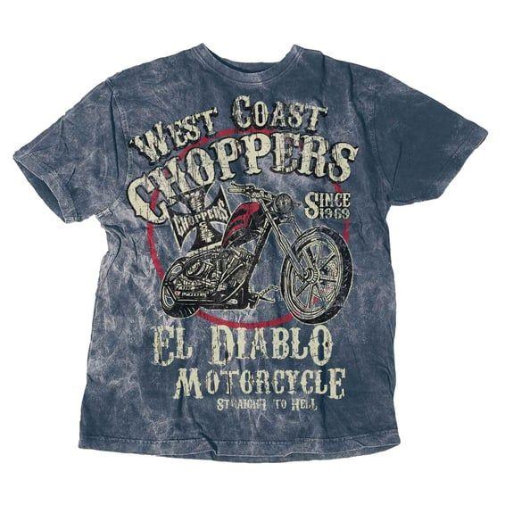 WCC El Diablo t-shirt vintage blue