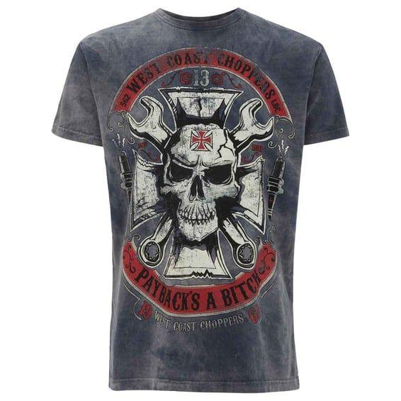 WCC Mechanic t-shirt vintage blue