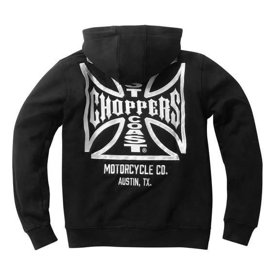 WCC Dominator zip hoodie black