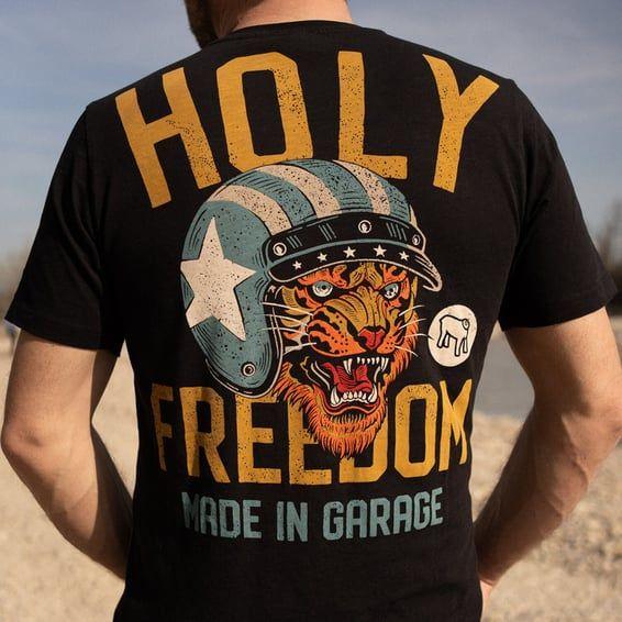 Tiger t-shirt black