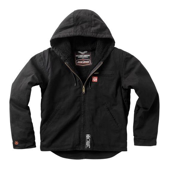 WCC Sherpa Lined work jacket black