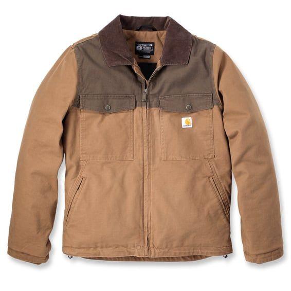Montana duck insulated jacket Carhartt brown
