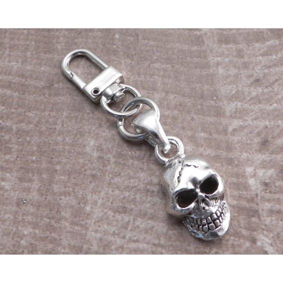 Skull XL Clip-On key chain