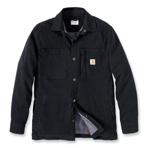 Lined denim shirt jack black