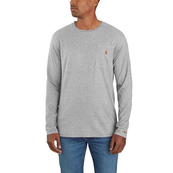 Force™ long sleeve heather gray
