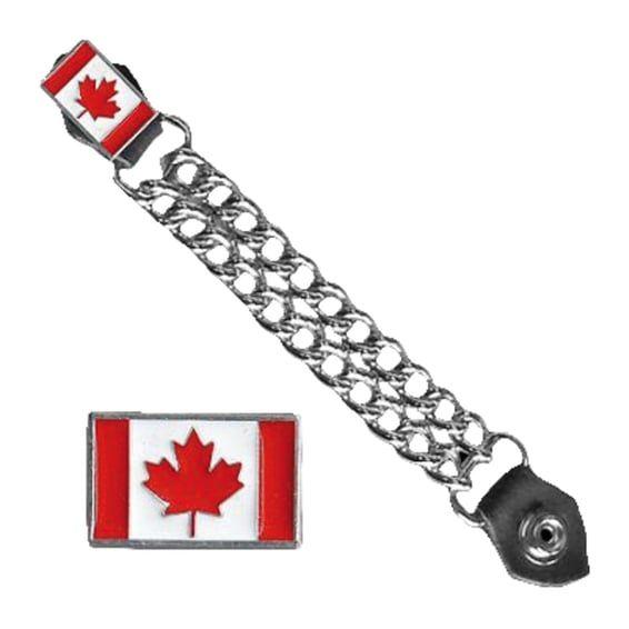 Vest extender Canadian flag
