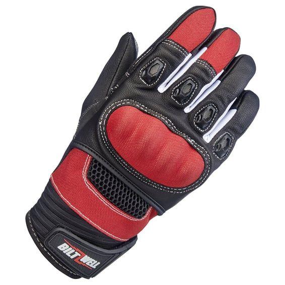 Bridgeport gloves red/black