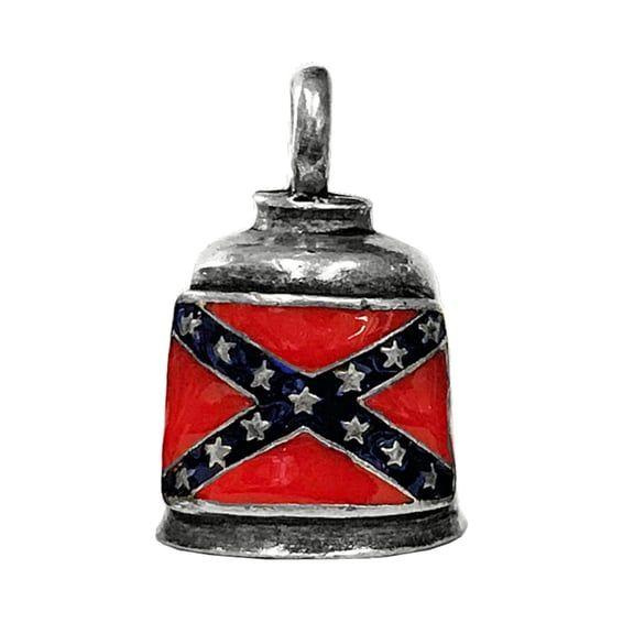 Colored rebel flag gremlin bell