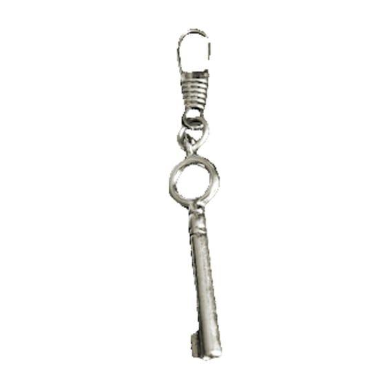 Key zipper pull