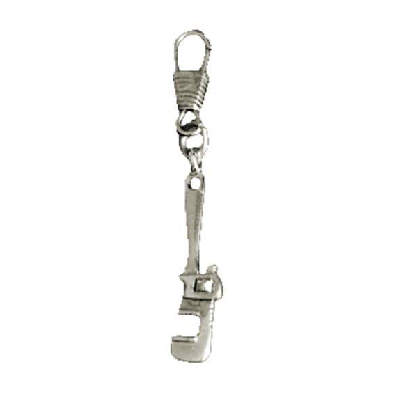Wrench zipper pull