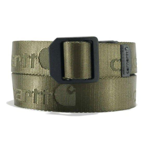 Nylon Webbing Ladder Lock Belt Army Green