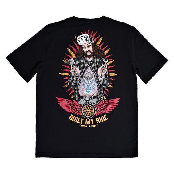 Built my Ride t-shirt black