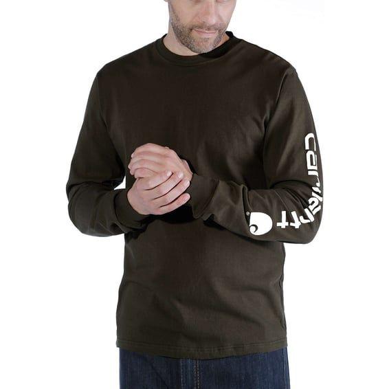 Sleeve logo long sleeve peat