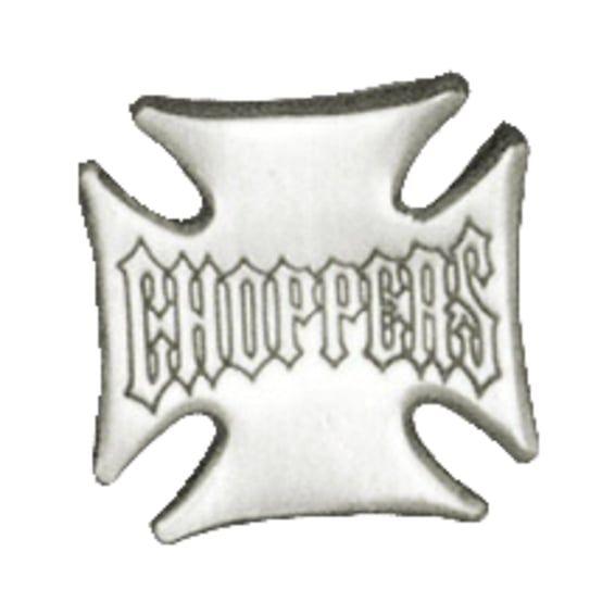 Biker pins Malese cross choppers pin