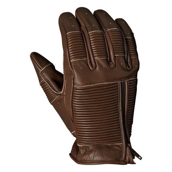 Roland Sands Bronzo leather gloves tobacco