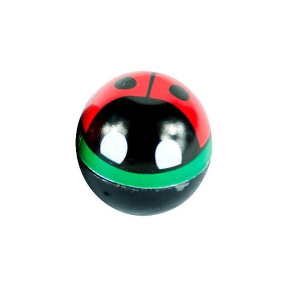 Trik Topz, Lady bug valve caps. Red