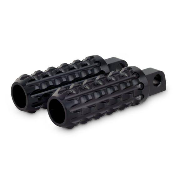 Reaper billet foot peg set. Gloss black