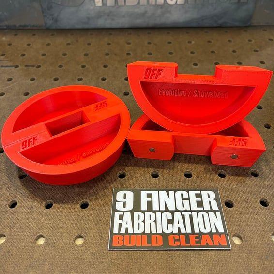 9Finger Fabrication, Evo/Shovel/XL case bore plug set