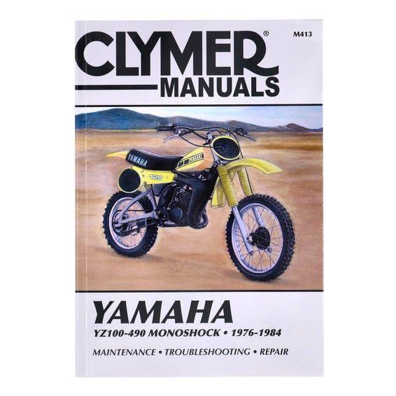 service manual, Yamaha YZ100-490 Monoshock
