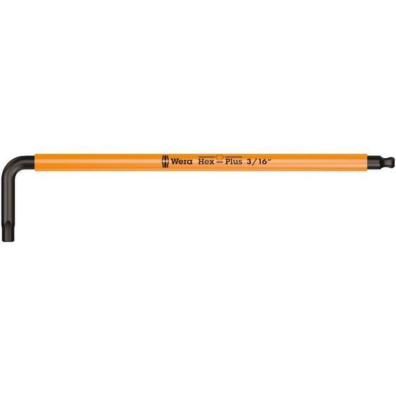 hex key multicolor bright orange - US sizes 3/16"