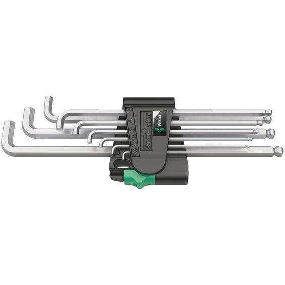 hex key set short chrome - Metric